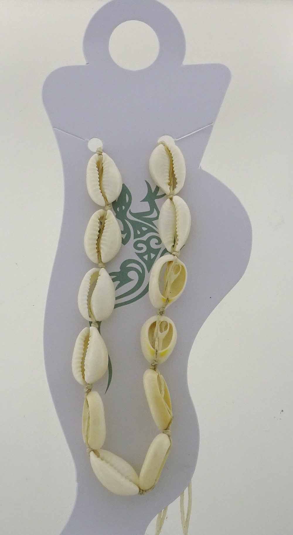 Natural Cowrie Shell Anklet