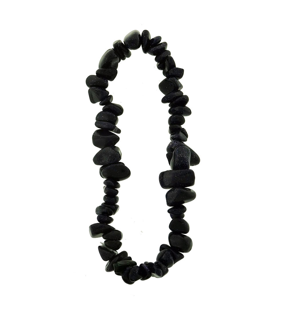 Black tourmaline chip bracelet