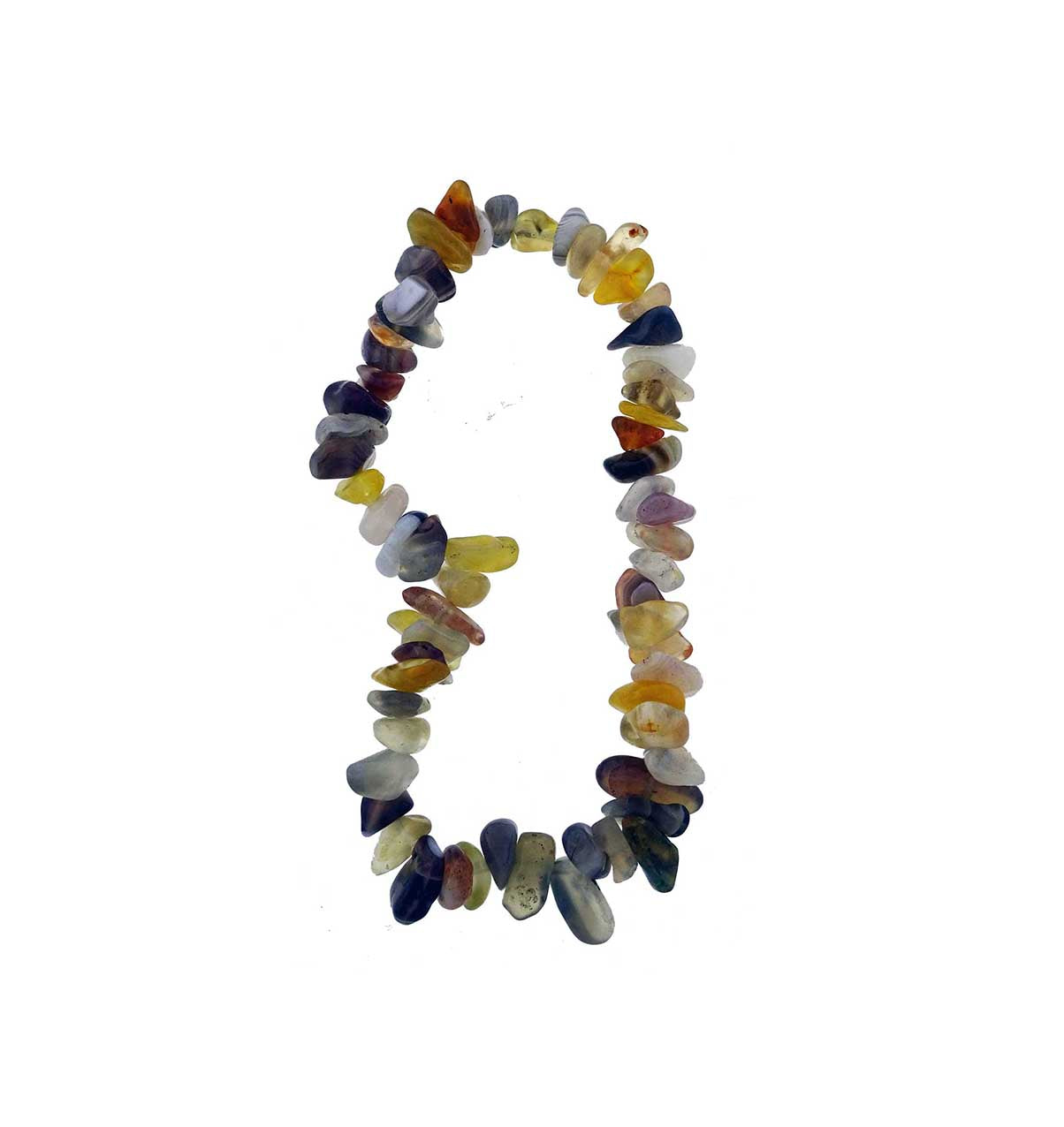 Botswana agate chips bracelet