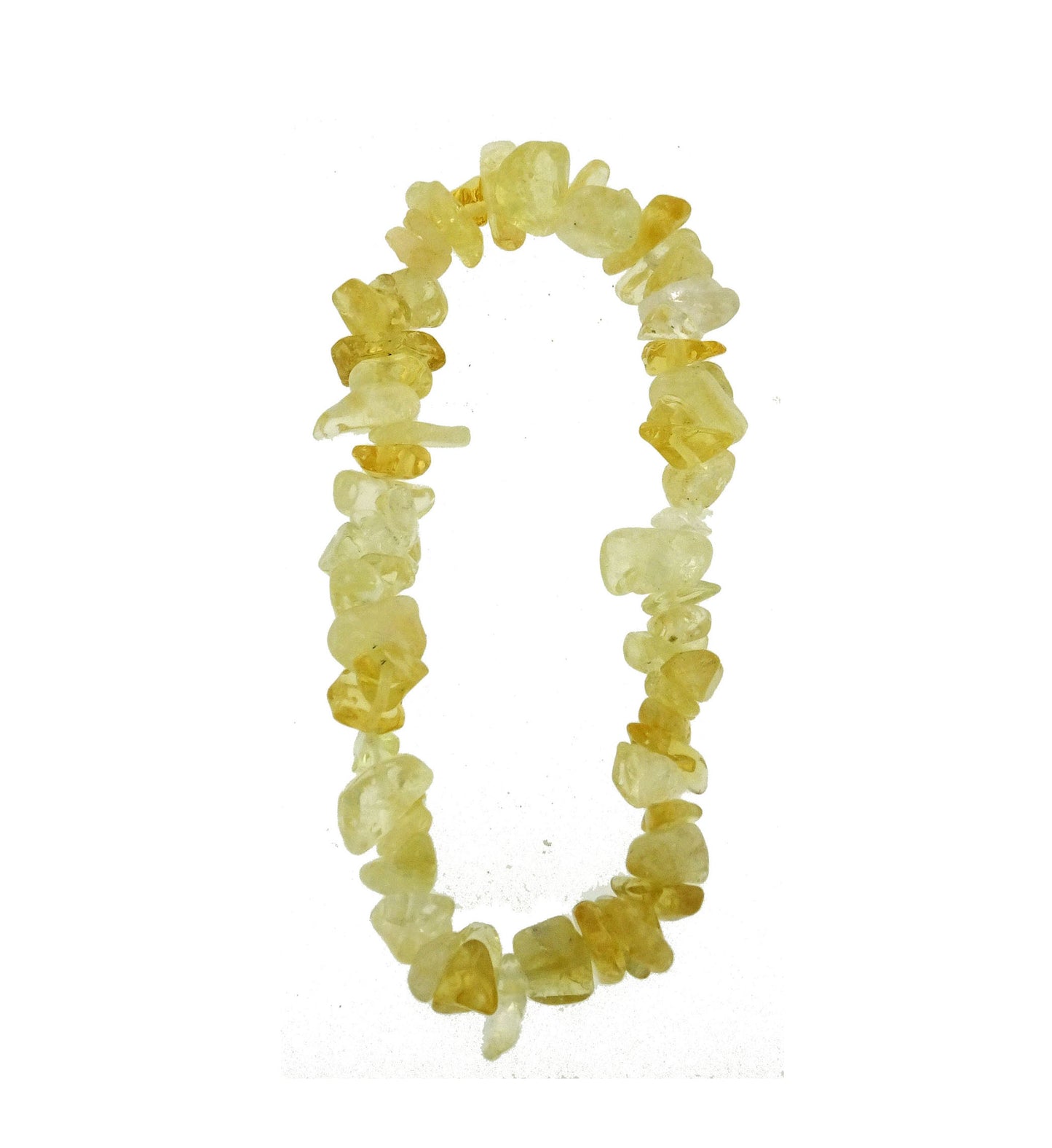 Citrine chip bracelet