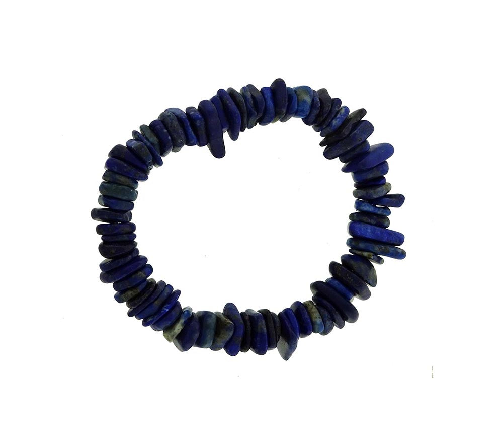 Bracelet lapis flat nugget SALE