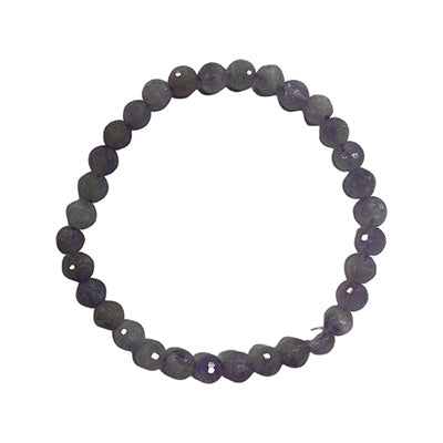 Lavender Amethyst 6mm faceted