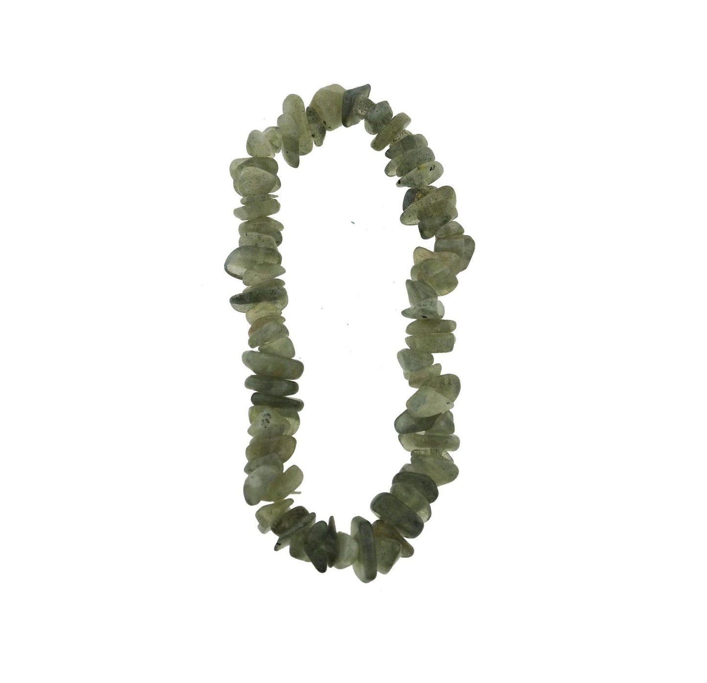 Labradorite chip bracelet