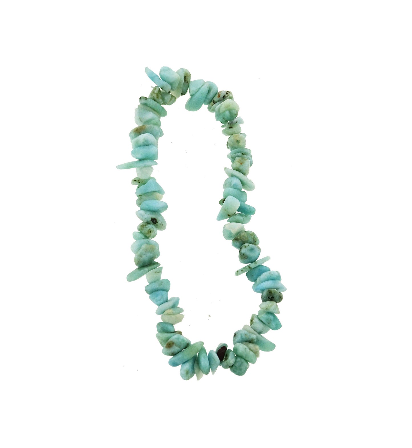 Larimar chip bracelet