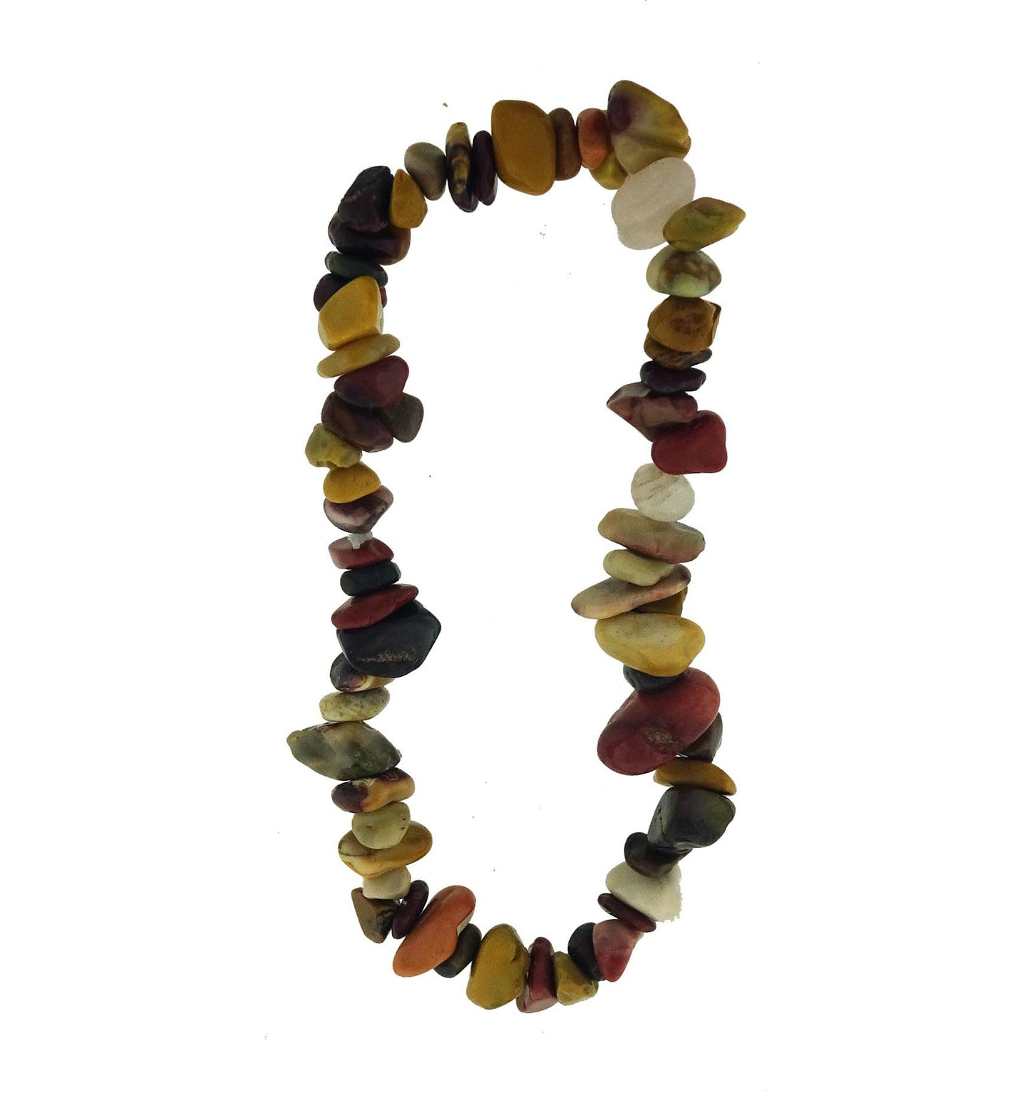 Mookite chip bracelet elastic