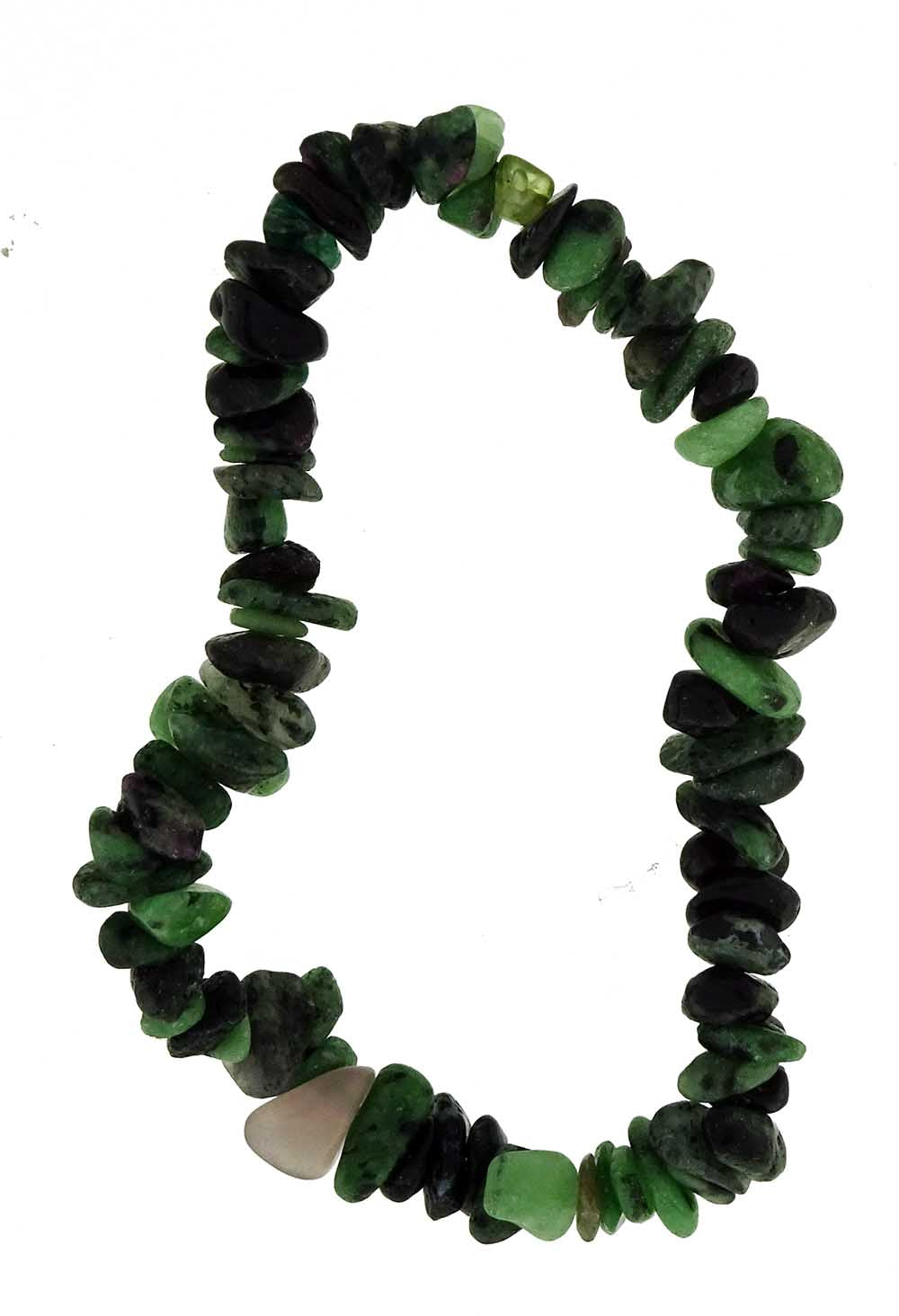 Ruby in Zoisite chips Bracelet