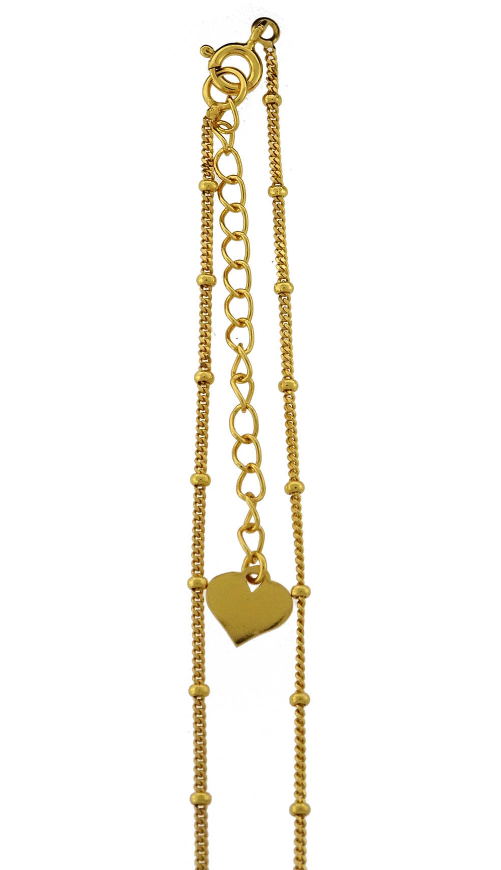 Chain Gold Plate 40+5cm stg silver 1micron GP & E coat SALE