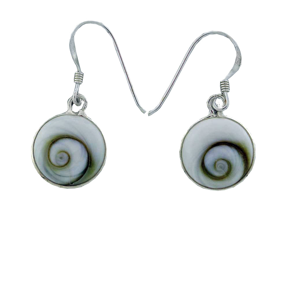Catseye shell earrings 12mm