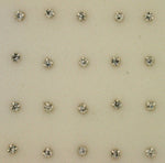 Nose stud crystal 2mm