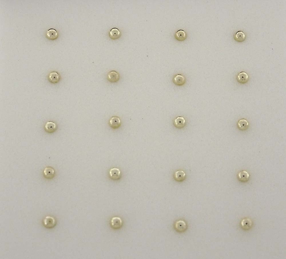 Nose stud 2mm silver ball