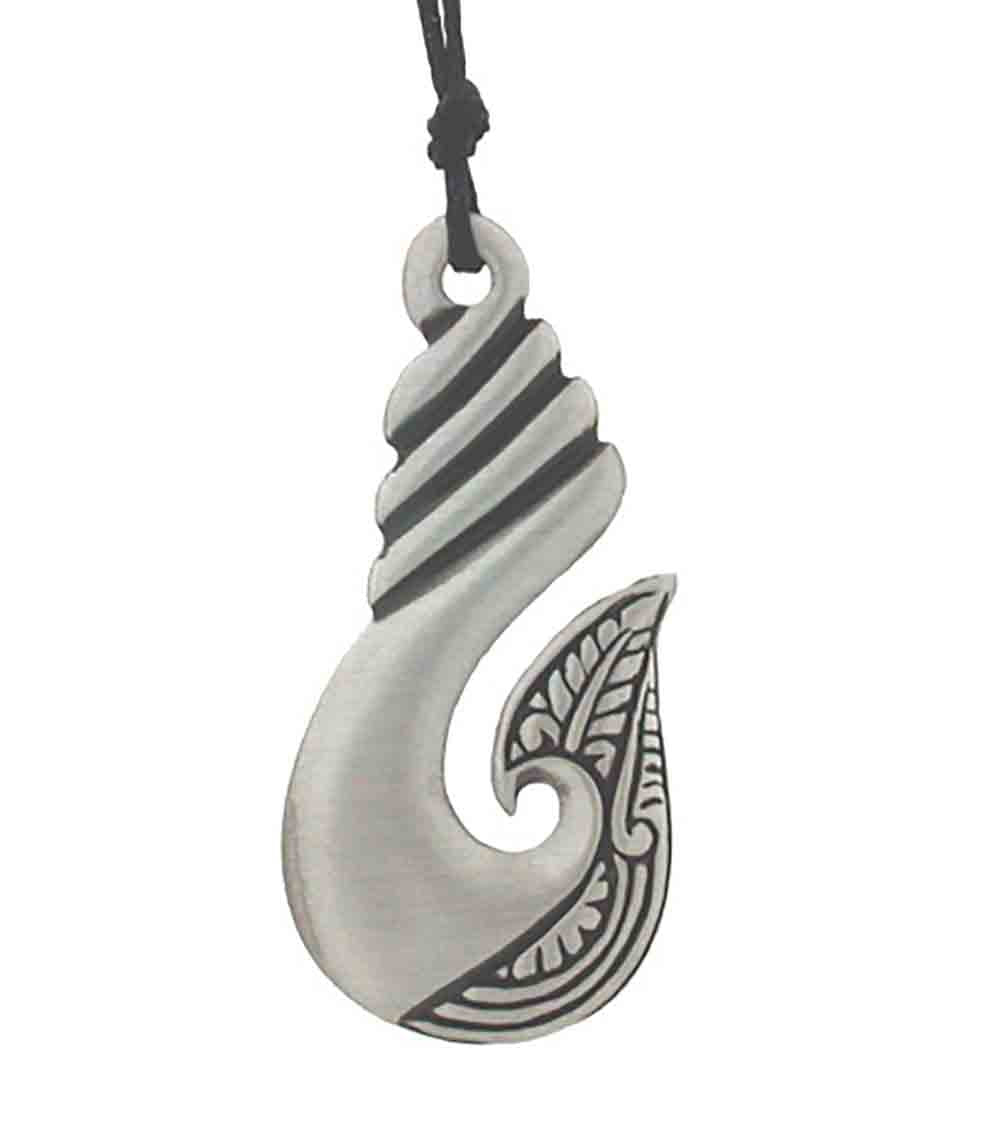 Pend pewter hook