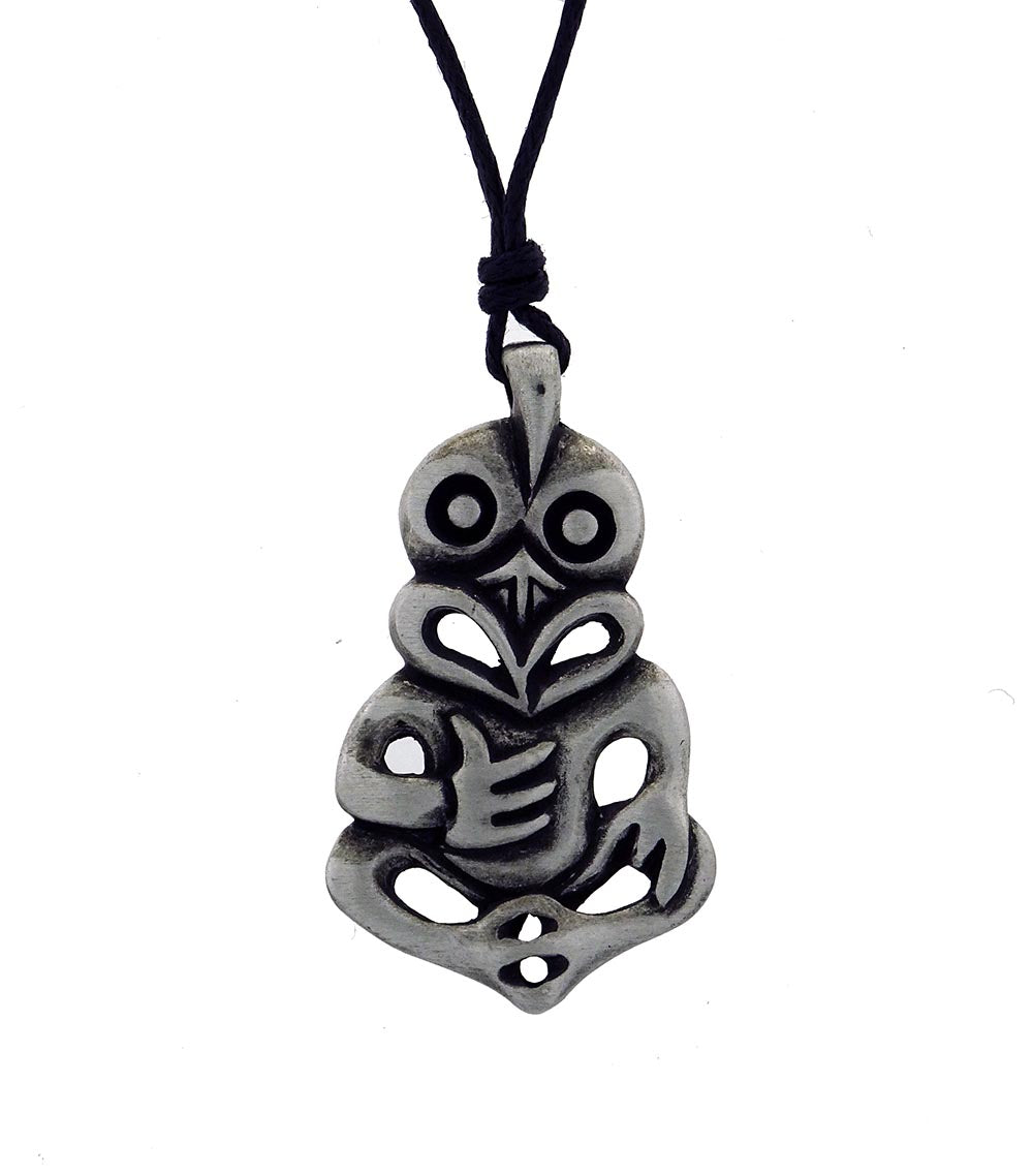 Pewter pendant tiki