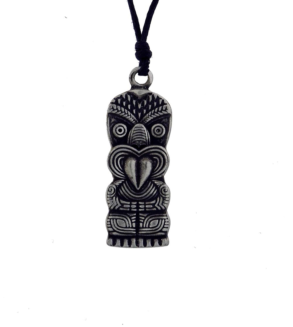Pewter pendant tekoteko