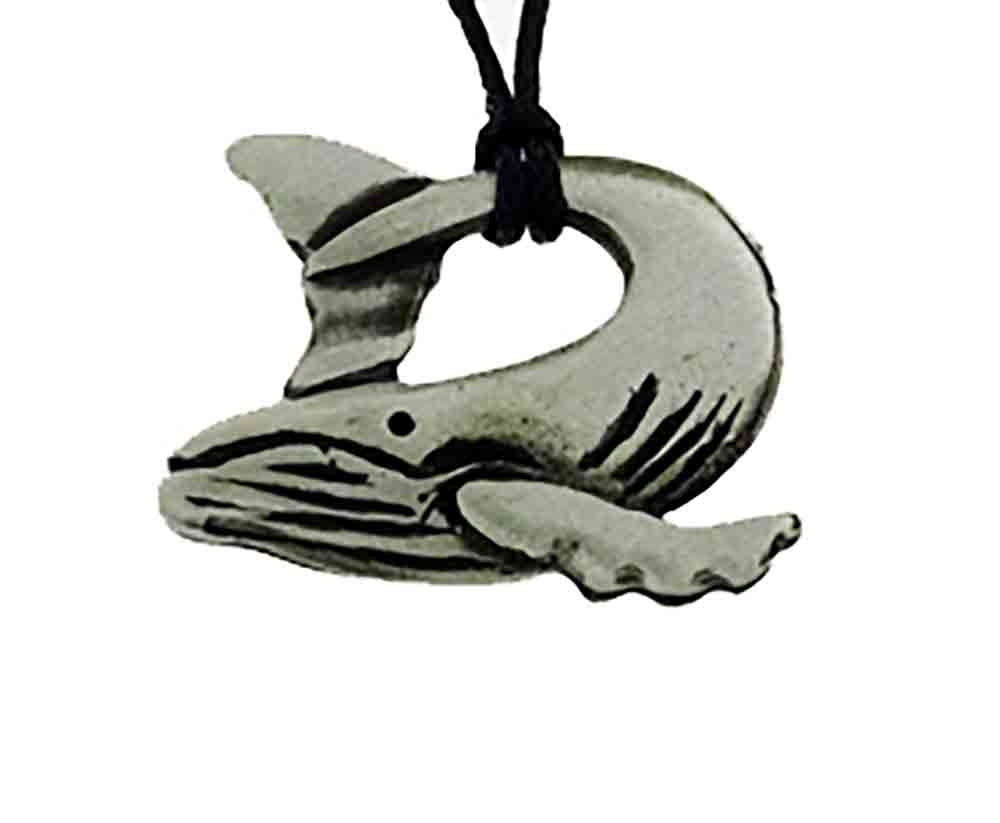 Pend pewter whale