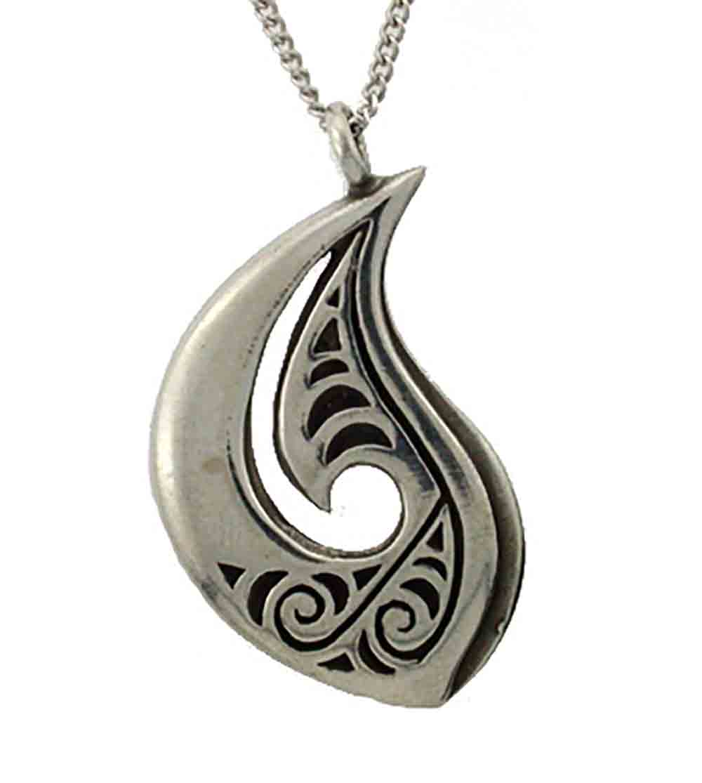 Pend Pewter Hook chain