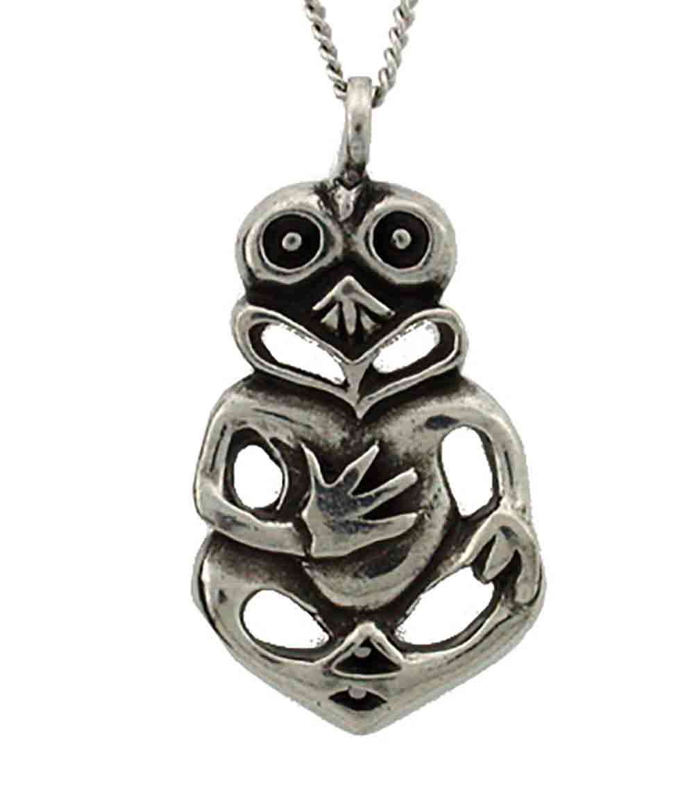 Pend Pewter Tiki