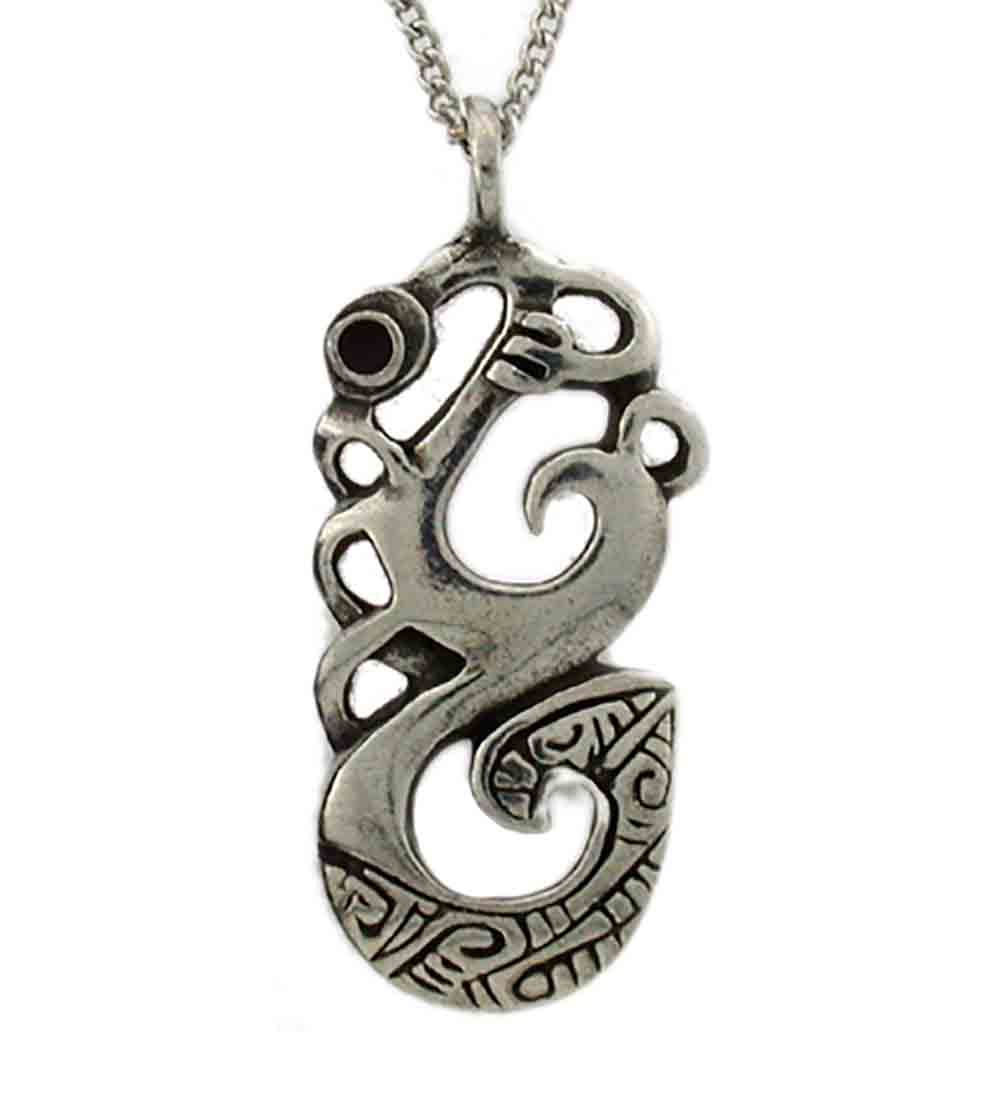 Pend Pewter Manaia