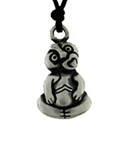 Pendant pewter tiki