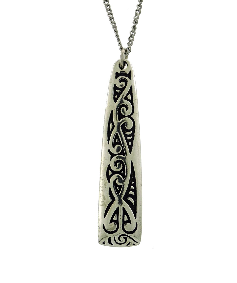 Pewter pendant adze