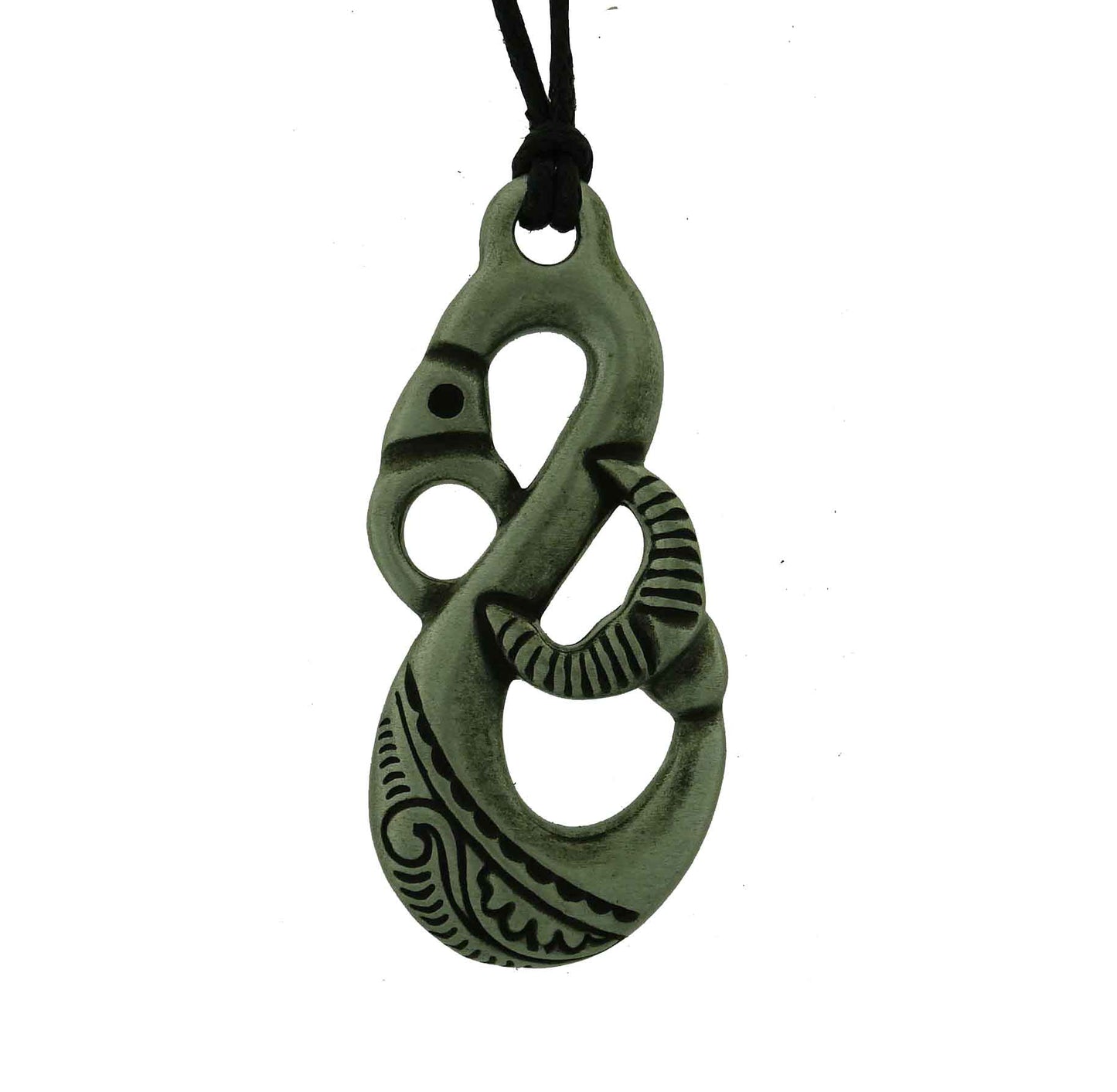 Manaia pewter pendant