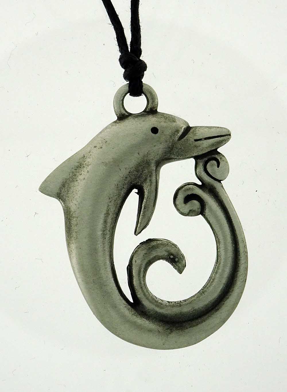 Dolphin with spiral waves