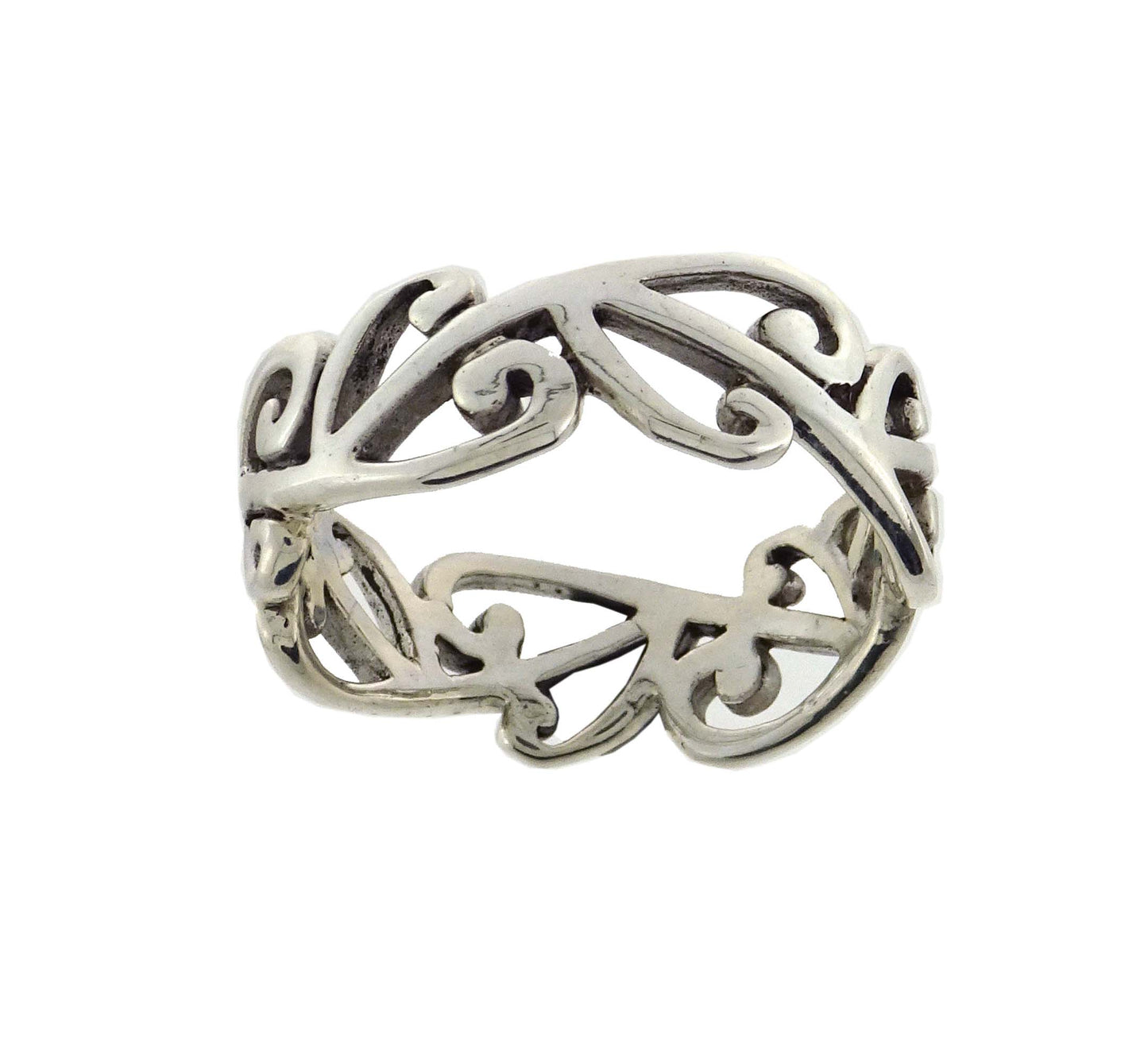 Ring Stg Silver Mens NZ Kowhai