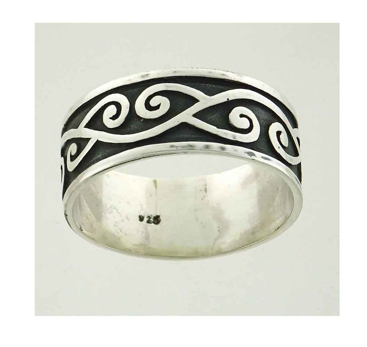 Spiral Pattern 10mm Stg Sil