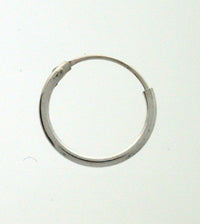 E/R 1x12mm stg silver sleeper