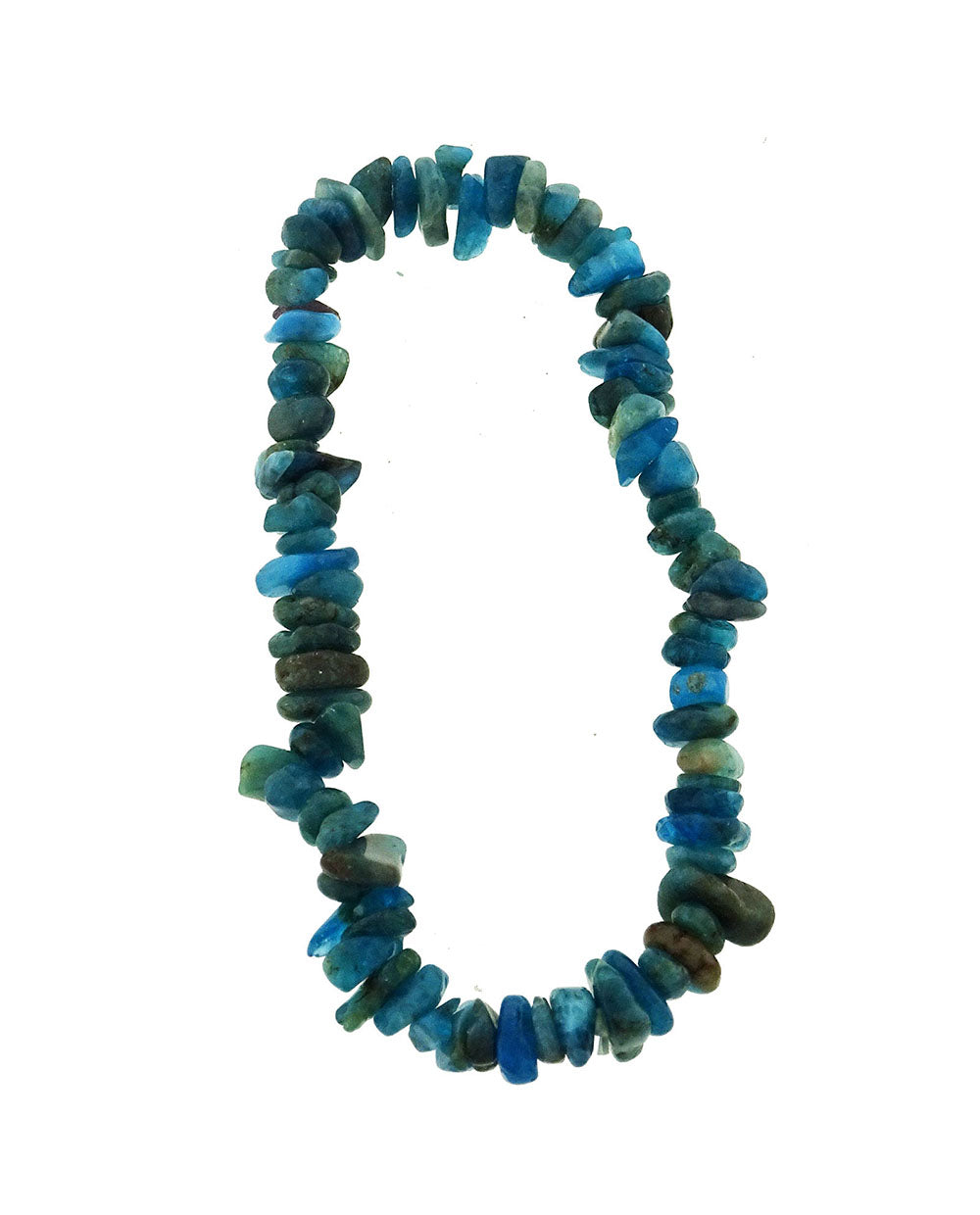 Apatite Blue chip bracelet
