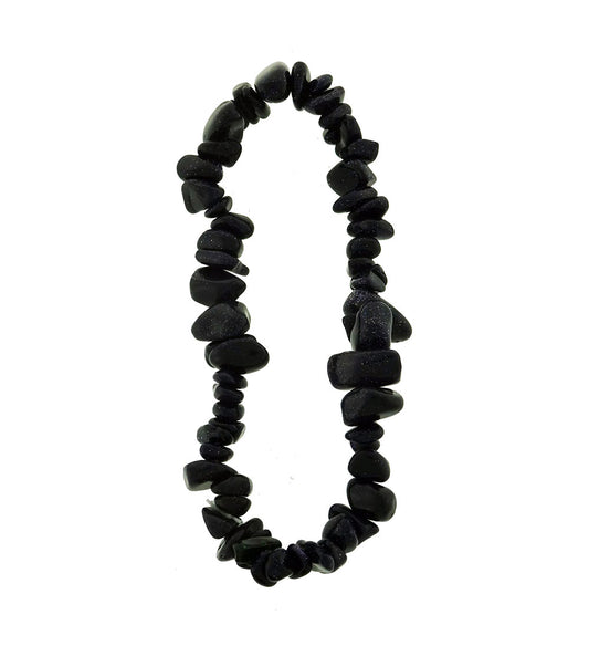 Black tourmaline chip bracelet