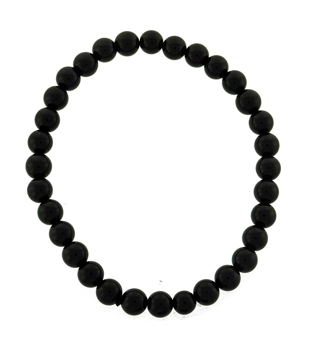 Black Tourmaline 6mm bead