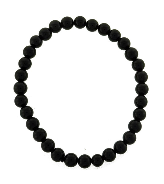 Black Tourmaline 6mm bead