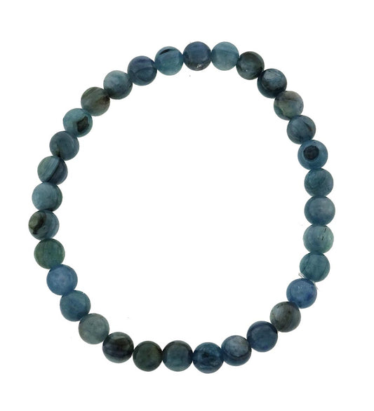 Kyanite 6mm bead bracelet