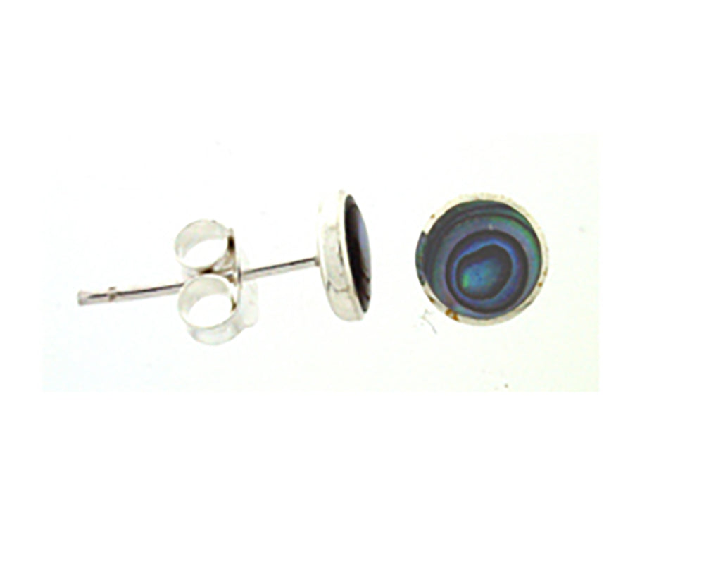 E/R Stud Paua 6mm round