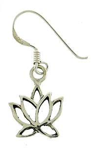 ER Lotus Flower stg silver 10m