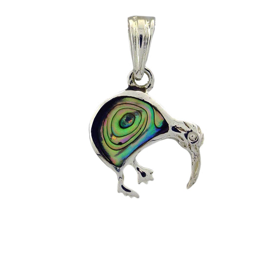 Paua pendant kiwi