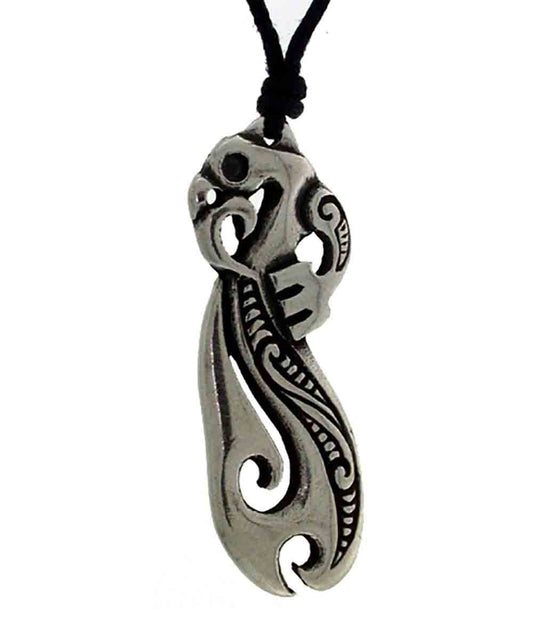 Pend pewter manaia hook