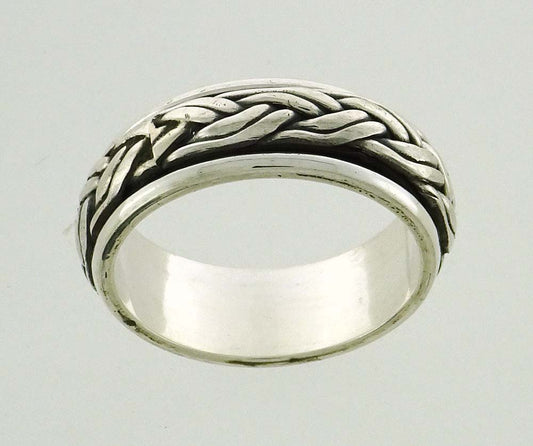 Spinner weave 7mm stg silve