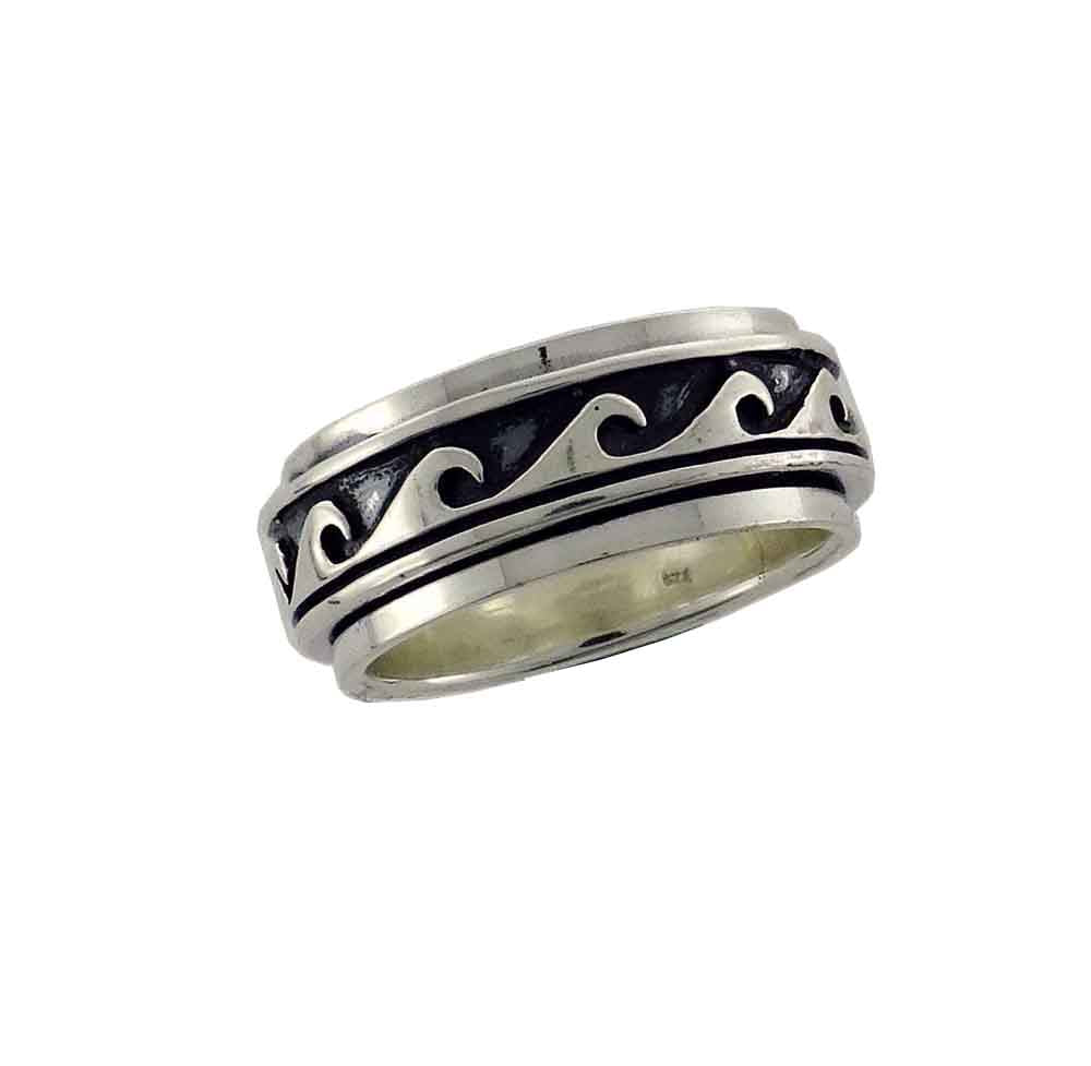 Wave pattern Spinner 8mm