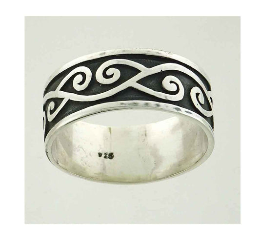 Spiral Pattern 10mm Stg Sil